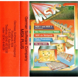 MSX-PLUS (1986, MSX, German Soft)