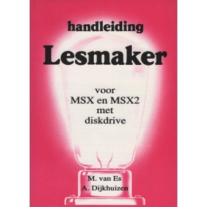 Lesmaker (1987, MSX2, Stark-Texel)