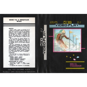 Miki Va a Esquiar (1986, MSX, Genesis Soft, A.G.D.)