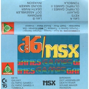 C16/MSX 01 (1986, MSX, Gruppo Editoriale International Education)