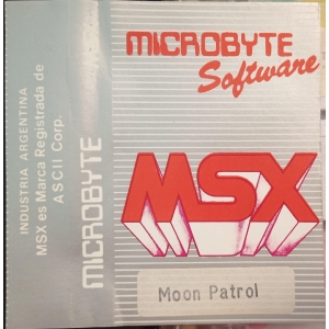 Moon Patrol (1984, MSX, IREM)