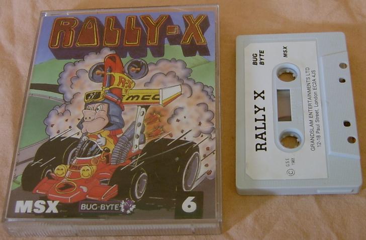 Rally-X (1984, MSX, NAMCO) | Releases | Generation MSX