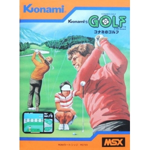 Konami's Golf (1985, MSX, Konami)