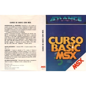 Curso de BASIC con MSX (1985, MSX, Advance)