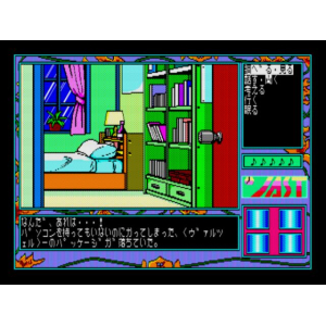 "Valzell package is down there." message in the protagonist's bedroom of Afternoon Angels 2 Extra