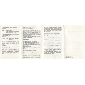 Ensamblador / Desensamblador (1985, MSX, Ace Software S.A.)