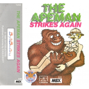 The Apeman Strikes Again (1985, MSX, The Bytebusters)