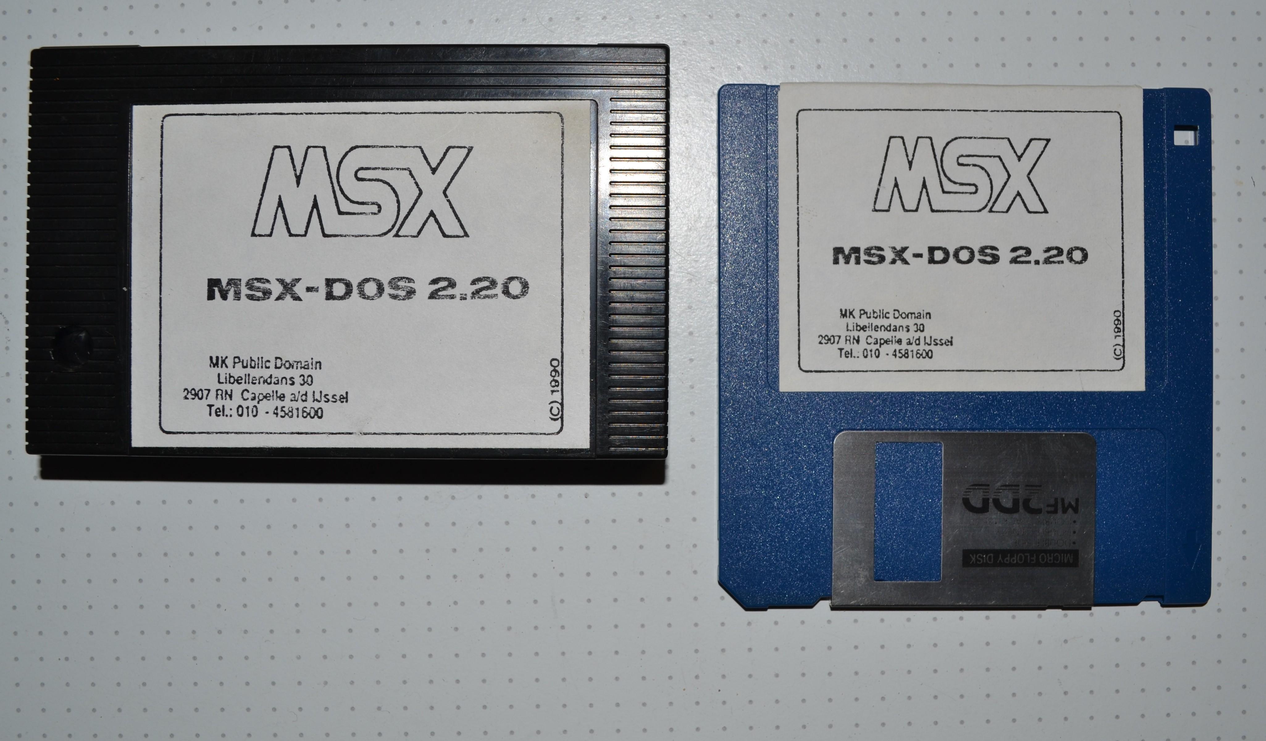 Msx Dos 2 19 Msx2 Ascii Corporation Releases Generation Msx