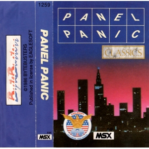 Panel Panic (1986, MSX, The Bytebusters)