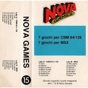 Nova Games #15 (1987, MSX, Editions Fermont)