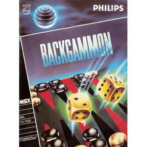Backgammon (1984, MSX, Electric Software)