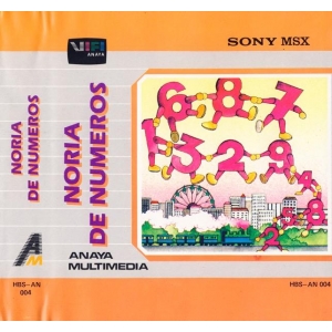 Noria de Números (1985, MSX, Anaya Multimedia)