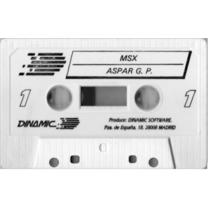 Aspar GP Master (1988, MSX, MSX2, Dinamic)