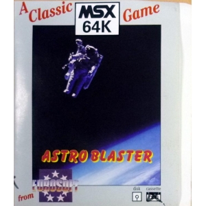 Astro Blaster (1988, MSX, Eurosoft)