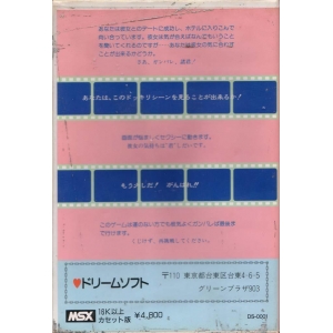 Akujo Legend (1986, MSX, Dream Soft)