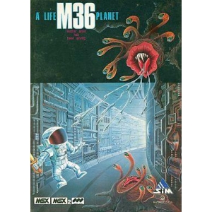 A Life M36 Planet - MotherBrain has been aliving (1987, MSX, Pixel)