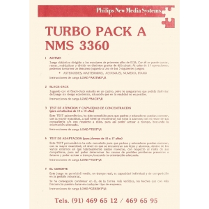 Turbo Pack A (1987, MSX, Philips Spain)