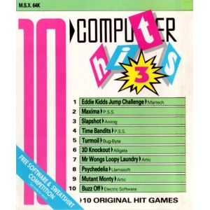 10 Computer Hits 3 (1986, MSX, Beau Jolly)