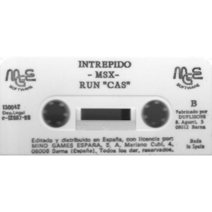 Intrépido (1988, MSX, Mind Games España)