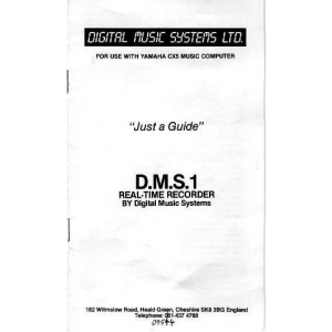 D.M.S.1 - Real-Time Recorder (1985, MSX, Abdul Hafiz Ibrahim)
