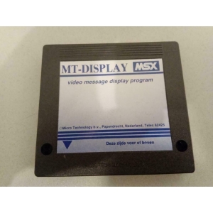 MT-Display (1985, MSX, Micro Technology)