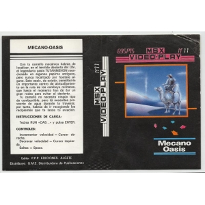 Mecano Oasis (1987, MSX, Grupo de Trabajo Software (G.T.S.))