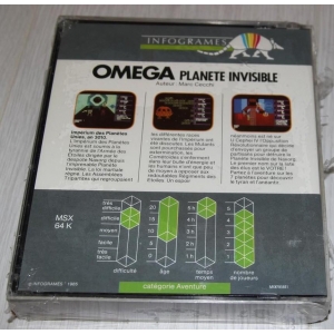 Omega Planète invisible (1985, MSX, Infogrames)