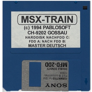MSX Train (1994, MSX2, Peter Burkhard)