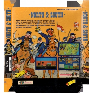 North & South (1991, MSX, Infogrames)