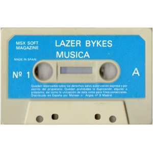 Lazer Bikes / Musica (1985, MSX, Monser)