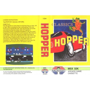 Hopper (1986, MSX, Aackosoft)
