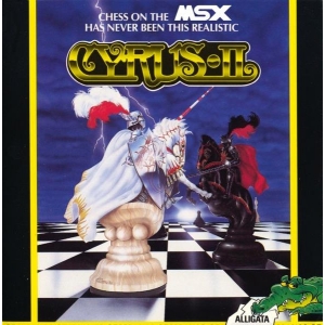 Cyrus II Chess (1986, MSX, Intelligent Software)