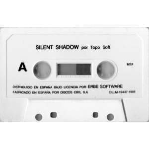 Silent Shadow (1988, MSX, Topo Soft)