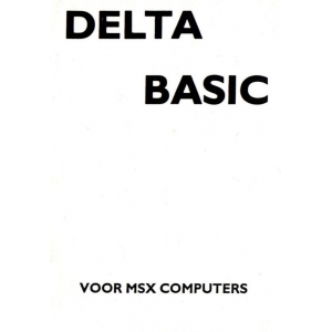 Delta Basic (1987, MSX, Filosoft)