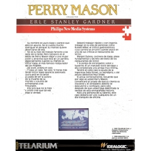 Perry Mason: The Case of the Mandarin Murder (1986, MSX2, Telarium)