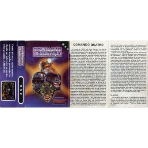 Comando Quatro (1989, MSX, Gamesoft) | Releases | Generation MSX