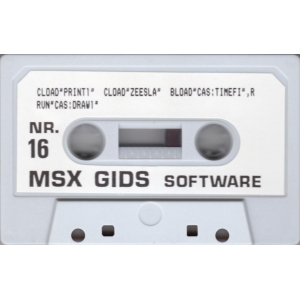 MSX Gids Software Nr.16 (1988, MSX, MSX Gids)