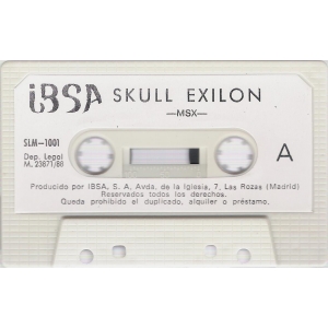 Skull Exilon (1988, MSX, Genesis Soft)