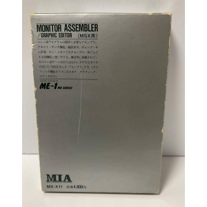Monitor Assembler / Graphic Editor (1983, MSX, MIA)