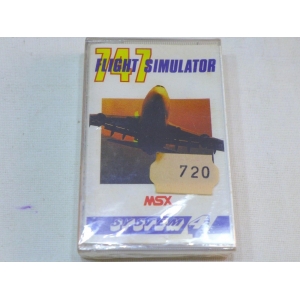 747 400b Flightsimulator (1988, MSX, Methodic Solutions)