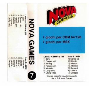Nova Games #07 (1987, MSX, Editions Fermont)