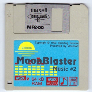 MoonBlaster Music #2 (1993, MSX2, Moonsoft)