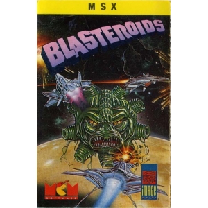 Blasteroids (1987, MSX, Image Works)