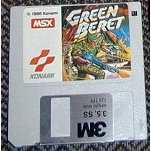 Green Beret (1986, MSX, Konami)