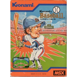 Konami's Baseball (1985, MSX, Konami)