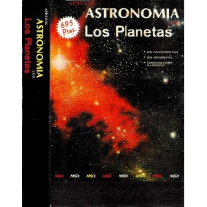Aprende astronomía con los planetas (1986, MSX, Grupo de Trabajo Software (G.T.S.))