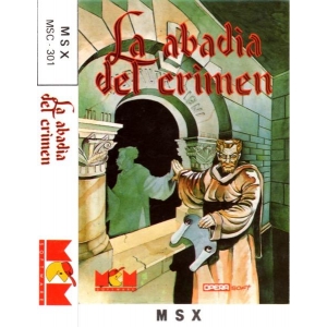 La Abadí­a del Crimen (1988, MSX, Opera Soft)