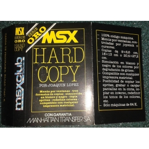 Hard-Copy (1986, MSX, Joaquín López Ortega)