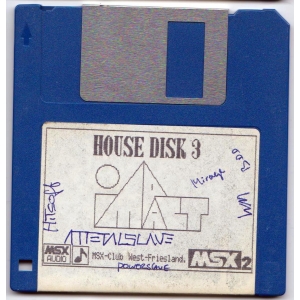 House disk 3 (1993, MSX2, Impact Den Haag)