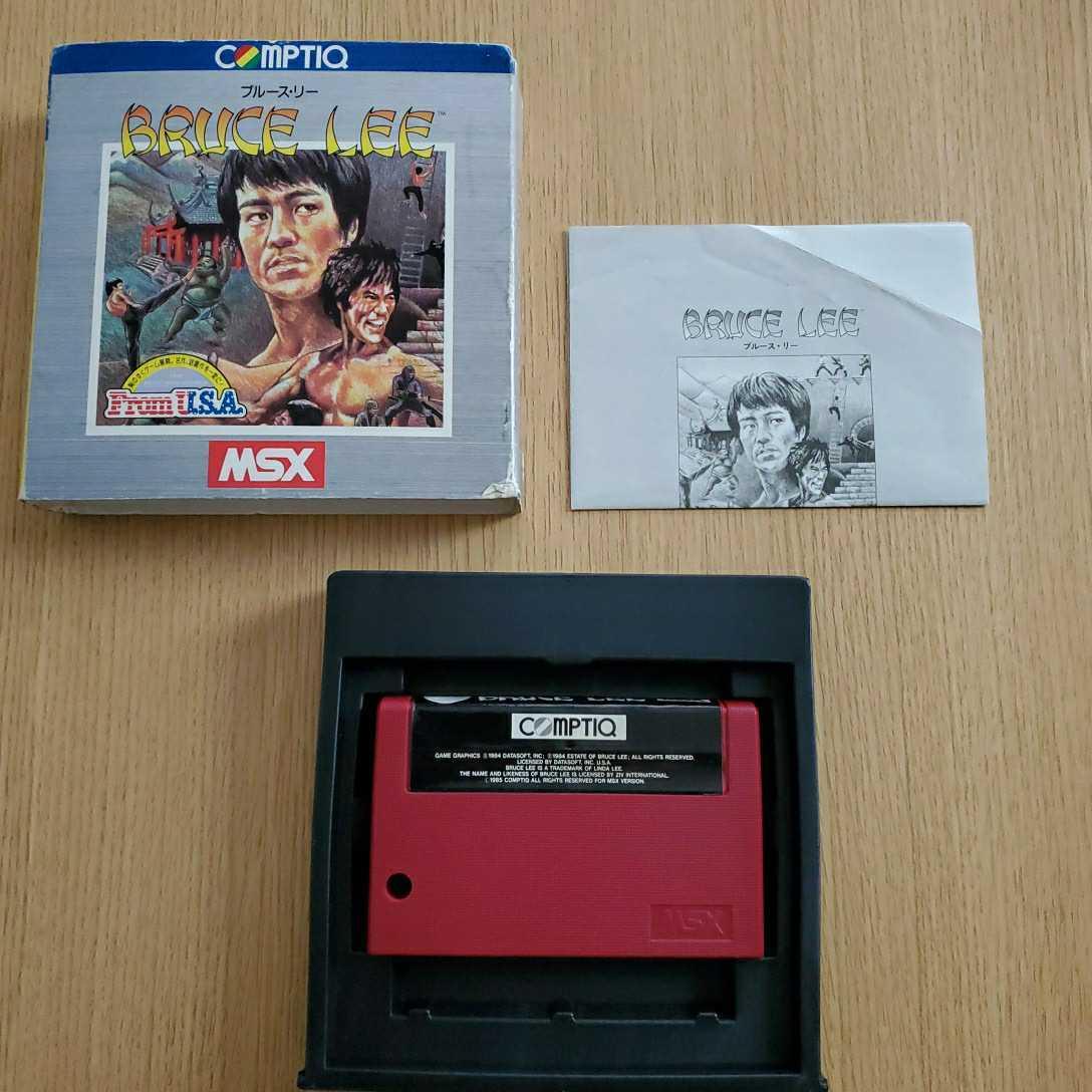 お取り寄せ】 MSX カートリッジROMソフト BRUCE LEE(ブルース・リー